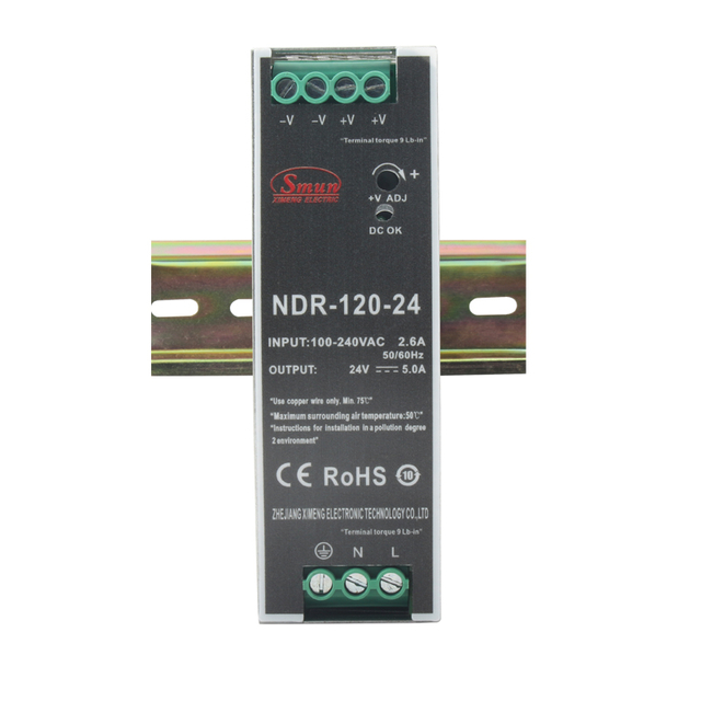 NDR-120 Блок питания на DIN-рейку, 120 Вт
