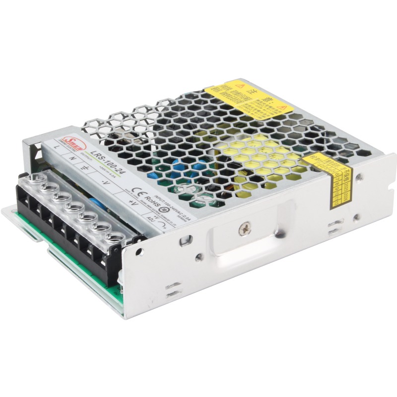 Тонкий закрытый импульсный источник питания серии LRS мощностью от 35 до 600 Вт 