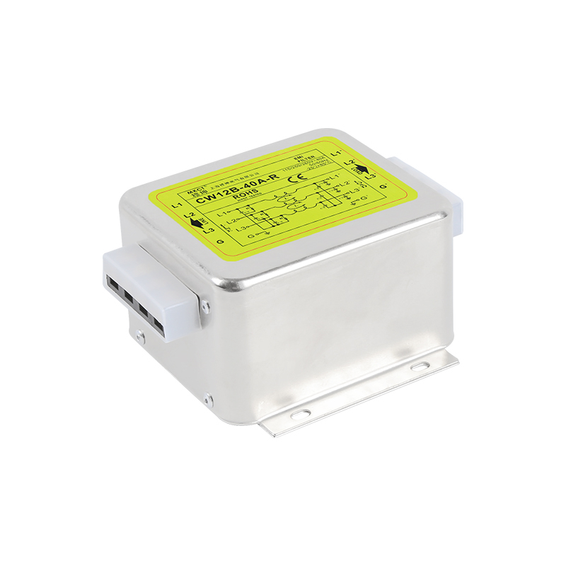 Подключение клеммного блока Однофазный и трехфазный фильтр электромагнитных помех 10A/20A/30A