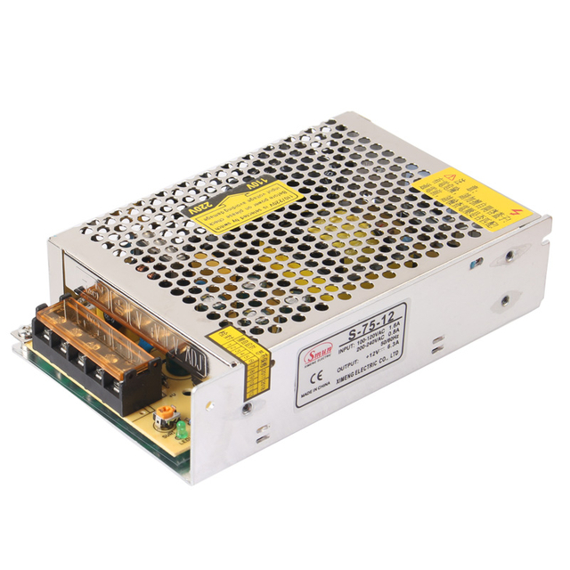 S-75 75 Вт 5 В/12 В/15 В/24 В/48 В Выходной источник питания для кресла-реклайнера