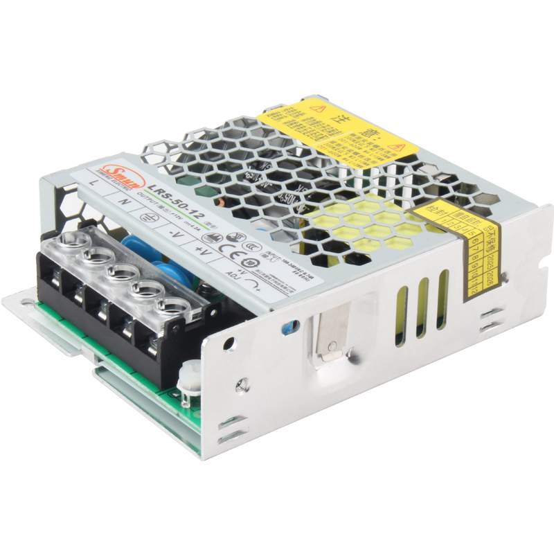 Тонкий закрытый импульсный источник питания серии LRS мощностью от 35 до 600 Вт 